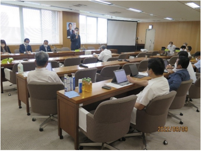 友好団体との要望会・意見交換会を開催9月8,9の両日に総計75団体が参加県連、県議団、自民兵庫が共催実施