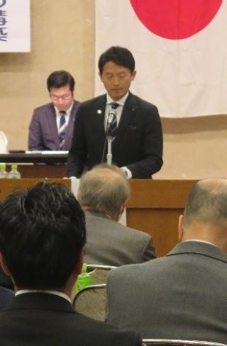 　令和６年県連大会に代わる総務会を開催　　　　「責任ある国民政党」を確認、信頼回復に全力　　　　　　　　　　　　　　　　末松県連会長「総選挙は厳しい戦いを覚悟」