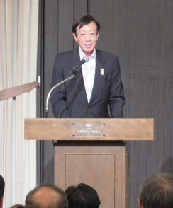 参院選必勝を祈り 政談演説会(自民党総決起大会)を開催