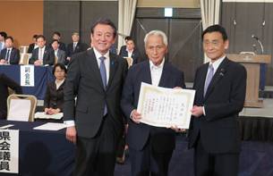 第71回県連大会を開催 統一選、次期国政選勝利へ現場主義の徹底、政策の深化など活動方針新、新会長に盛山正仁衆議院議員を選出